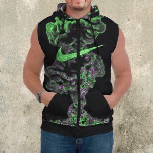 Premium Sleeveless Zip Hoodie Nike For Men - DN168710