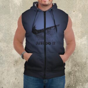 Premium Sleeveless Zip Hoodie Nike For Men - DN168703