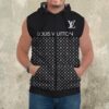 Premium Louis Vuitton Sleeveless Zip Hoodie For Men - DN9060710