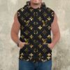 Premium Louis Vuitton Sleeveless Zip Hoodie For Men - DN9060724