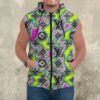 Premium Louis Vuitton Sleeveless Zip Hoodie For Men - DN9060726