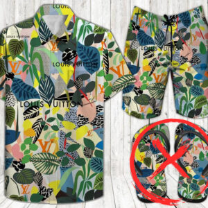 Louis Vuitton Combo Hawaii Shirt, Shorts Hot Trend 2024 - DN9180207