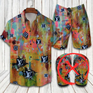 Louis Vuitton Combo Hawaii Shirt, Shorts Hot Trend 2024 - DN9180216