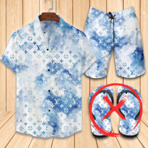 Louis Vuitton Combo Hawaii Shirt, Shorts Hot Trend 2024 - DN9180221