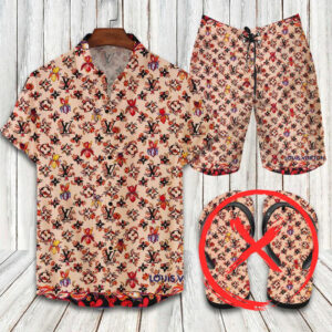 Louis Vuitton Combo Hawaii Shirt, Shorts Hot Trend 2024 - DN9180238