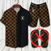 Louis Vuitton Combo Hawaii Shirt, Shorts Hot Trend 2024 - DN9180263