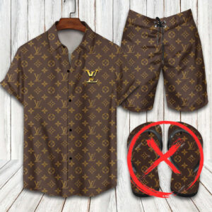 Louis Vuitton Combo Hawaii Shirt, Shorts Hot Trend 2024 - DN9180241