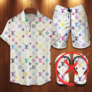 Louis Vuitton Combo Hawaii Shirt, Shorts Hot Trend 2024 - DN9180252