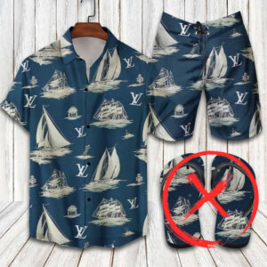 Louis Vuitton Combo Hawaii Shirt, Shorts Hot Trend 2024 - DN9180249