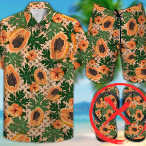 Louis Vuitton Combo Hawaii Shirt, Shorts Hot Trend 2024 - DN9180291