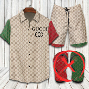 Gucci Combo Hawaii Shirt, Shorts Hot Trend 2024 - DN9190207