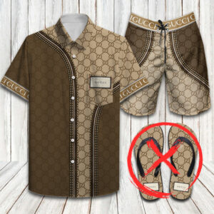 Gucci Combo Hawaii Shirt, Shorts Hot Trend 2024 - DN9190215