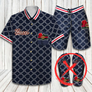 Gucci Combo Hawaii Shirt, Shorts Hot Trend 2024 - DN9190216