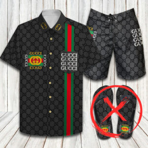 Gucci Combo Hawaii Shirt, Shorts Hot Trend 2024 - DN9190217