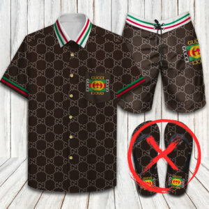 Gucci Combo Hawaii Shirt, Shorts Hot Trend 2024 - DN9190218