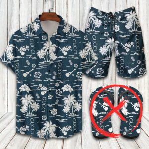 Gucci Combo Hawaii Shirt, Shorts Hot Trend 2024 - DN9190220