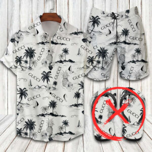 Gucci Combo Hawaii Shirt, Shorts Hot Trend 2024 - DN9190221