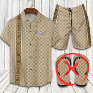Gucci Combo Hawaii Shirt, Shorts Hot Trend 2024 - DN9190223