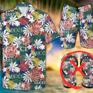 Gucci Combo Hawaii Shirt, Shorts Hot Trend 2024 - DN9200232