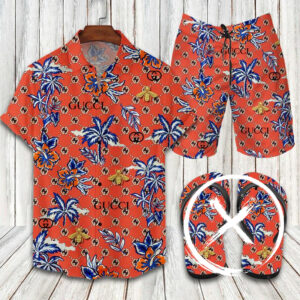 Gucci Combo Hawaii Shirt, Shorts Hot Trend 2024 - DN9200239