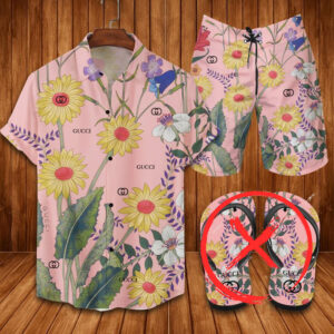 Gucci Combo Hawaii Shirt, Shorts Hot Trend 2024 - DN9200244