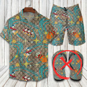 Gucci Combo Hawaii Shirt, Shorts Hot Trend 2024 - DN9200252