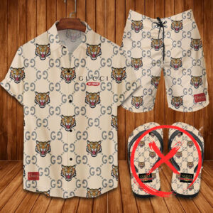 Gucci Combo Hawaii Shirt, Shorts Hot Trend 2024 - DN9200253
