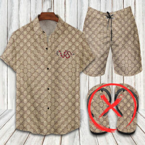 Gucci Combo Hawaii Shirt, Shorts Hot Trend 2024 - DN9200254