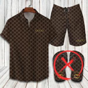 Gucci Combo Hawaii Shirt, Shorts Hot Trend 2024 - DN9200257