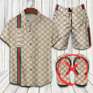 Gucci Combo Hawaii Shirt, Shorts Hot Trend 2024 - DN9200260