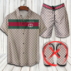 Gucci Combo Hawaii Shirt, Shorts Hot Trend 2024 - DN9200261