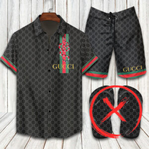 Gucci Combo Hawaii Shirt, Shorts Hot Trend 2024 - DN9200266