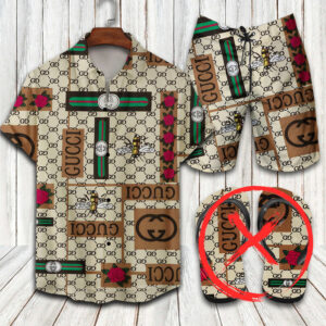 Gucci Combo Hawaii Shirt, Shorts Hot Trend 2024 - DN9220210