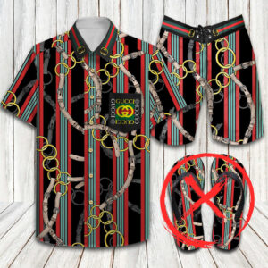 Gucci Combo Hawaii Shirt, Shorts Hot Trend 2024 - DN9220213