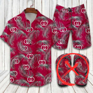 Gucci Combo Hawaii Shirt, Shorts Hot Trend 2024 - DN9220214