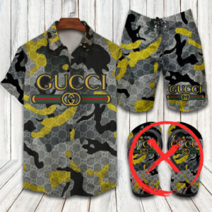 Gucci Combo Hawaii Shirt, Shorts Hot Trend 2024 - DN62202992