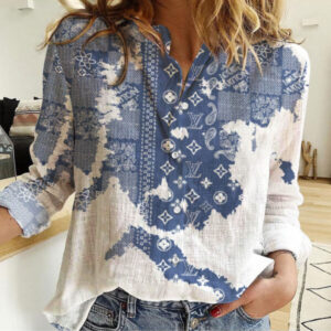 Premium Louis Vuitton Casual Shirt For Women DN9190727