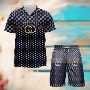 Gucci Combo Hawaii Shirt, Shorts Hot Trend 2024 - DN9260306