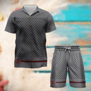 Gucci Combo Hawaii Shirt, Shorts Hot Trend 2024 - DN9260307