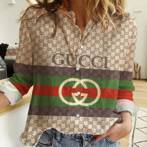 New Arrival GC Monogram Button Shirt LMH3008