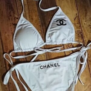 CHANEL Hot Pink Bikini 2 Pc Set TH3200616
