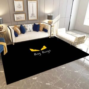 Fendi Fashion Logo Limited Luxury Brand Rug Carpet Home Decor  LVT00322