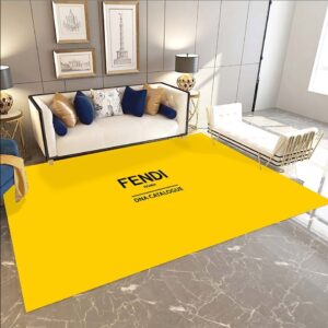 Fendi Fashion Logo Limited Luxury Brand Rug Carpet Home Decor  LVT00321