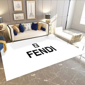 Fendi Fashion Logo Limited Luxury Brand Rug Carpet Home Decor  LVT00319
