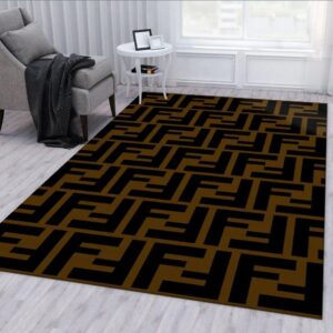 Fendi Fashion Logo Limited Luxury Brand Rug Carpet Home Decor LVT00317