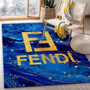 Fendi Fashion Logo Limited Luxury Brand Rug Carpet Home Decor  LVT00314