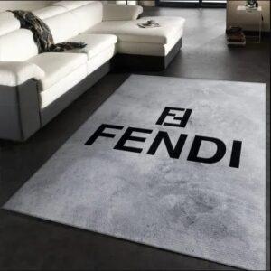 Fendi Fashion Logo Limited Luxury Brand Rug Carpet Home Decor  LVT00313