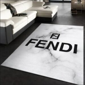 Fendi Fashion Logo Limited Luxury Brand Rug Carpet Home Decor  LVT00312