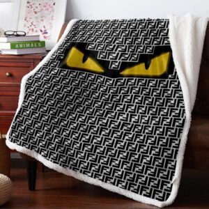 Fendi Fashion Luxury Brand Premium Blanket Fleece Home Decor LVT00221