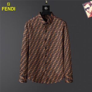 Fendi Long Sleeve Button Shirt 2026